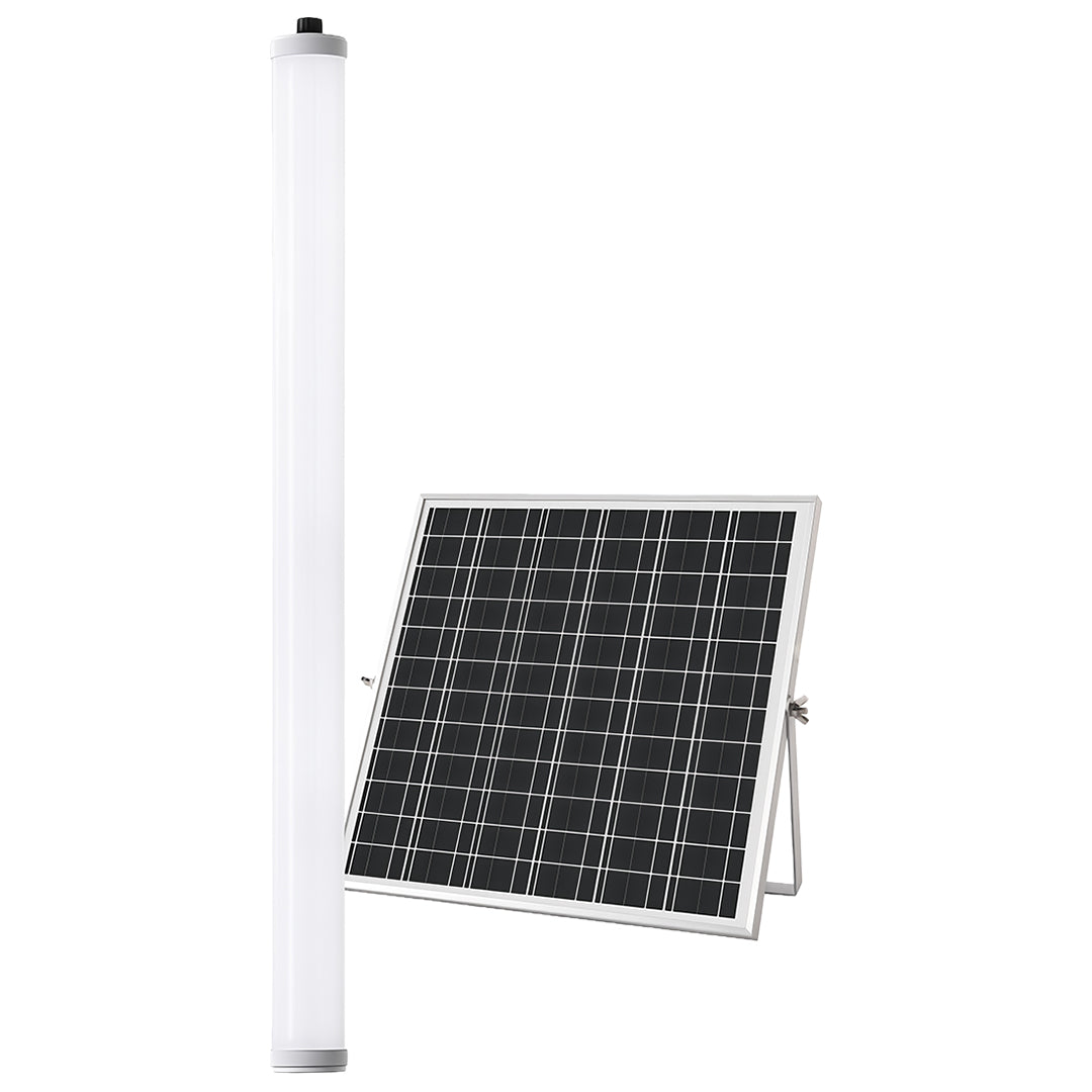Modern Solar Outdoor Wall Sconce with LED Illumination