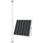 Modern Solar Outdoor Wall Sconce with LED Illumination