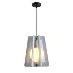 Geometric Felt Pendant Light with Acoustic Design for Modern Interiors