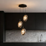 Lumina Glass Pendant Light – Minimalist Adjustable LED Ceiling Lamp
