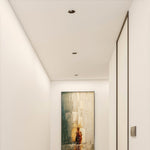 Recessed Adjustable LED Spotlights with Anti-Glare Deep Cup, Black Aluminum