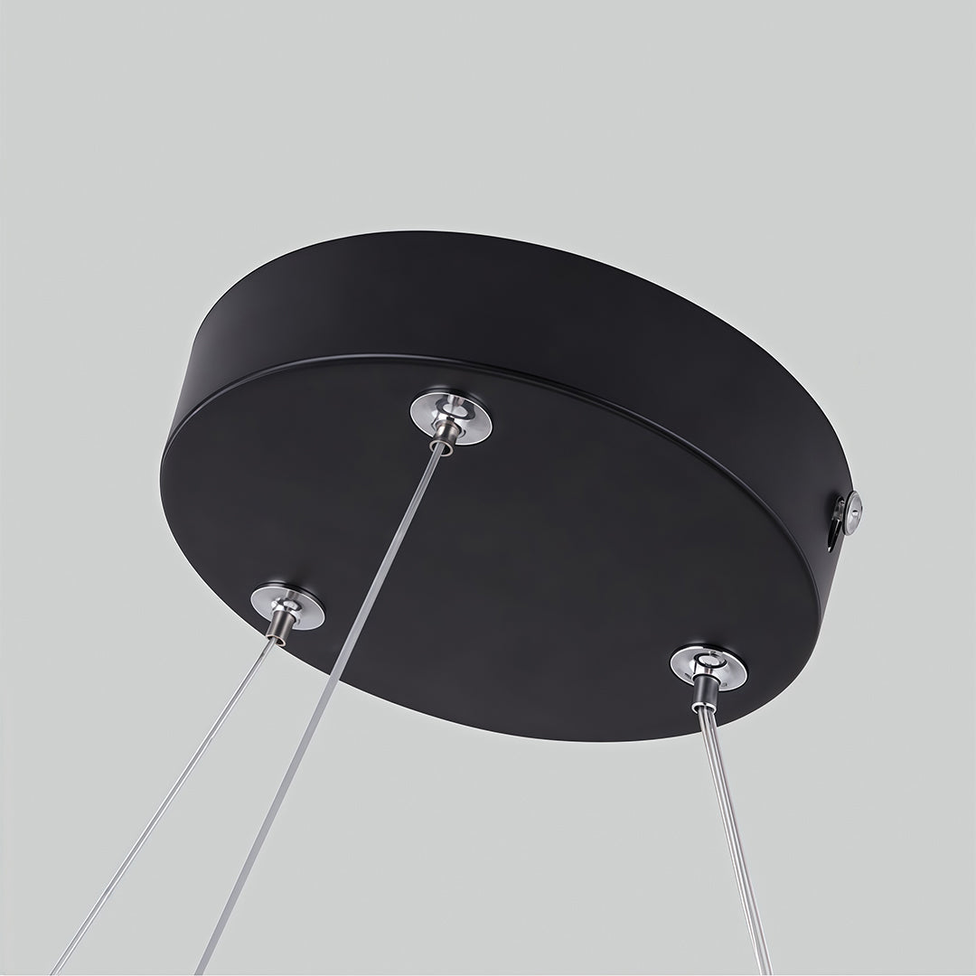 Hexaform LED Chandelier – Modern Geometric Pendant Light