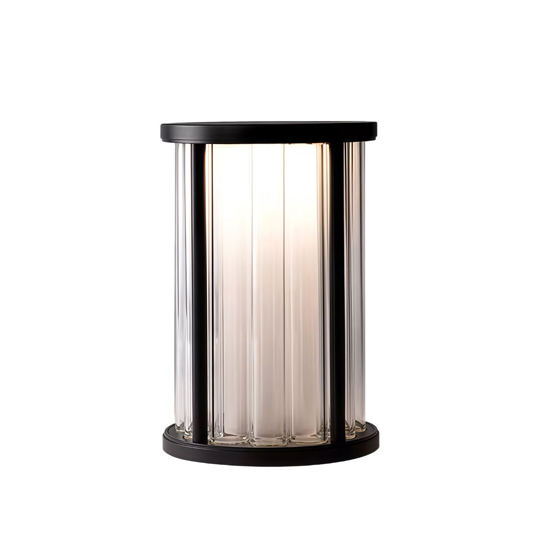 Modern Outdoor Bollard Lights – Black Stainless Steel LED Landscape Lighting