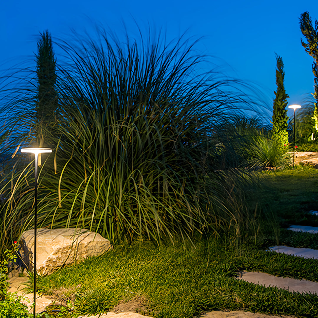 Architectural LED Path Light in Stainless Steel for Landscape and Walkway Illumination