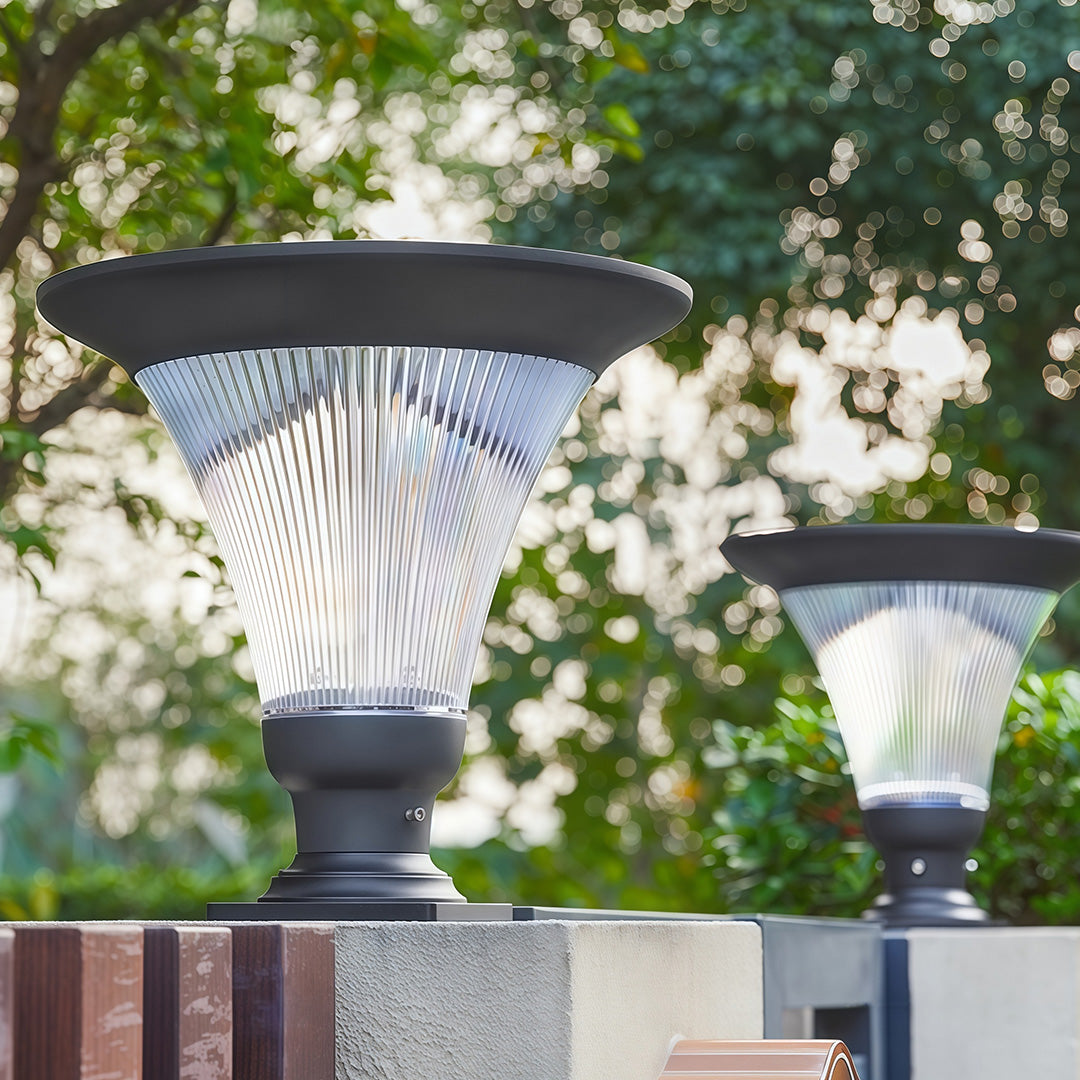 LumaPillar Outdoor Post Light – Modern Aluminum LED Column Lamp
