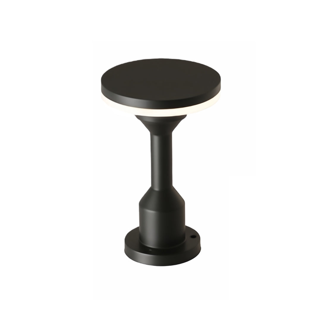 Outdoor LED Path Light with Aluminum Body and Warm White Glow
