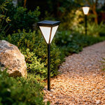 Aurelia Solar Wall Sconce – Modern Minimalist Outdoor Lighting