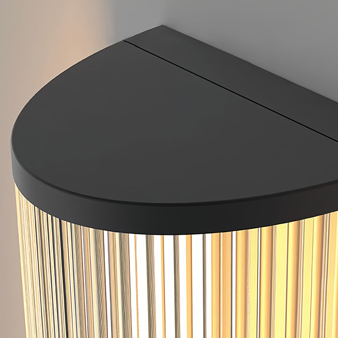 Modern Outdoor Wall Sconce – Minimalist Vertical LED Garden Light