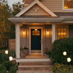 Minimalist Round Ball LED Path Light for Modern Garden Walkways
