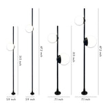 Minimalist Round Ball LED Path Light for Modern Garden Walkways