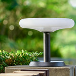 Aria Solar Post Light – Modern Aluminum LED Pillar Lamp for Garden & Patio