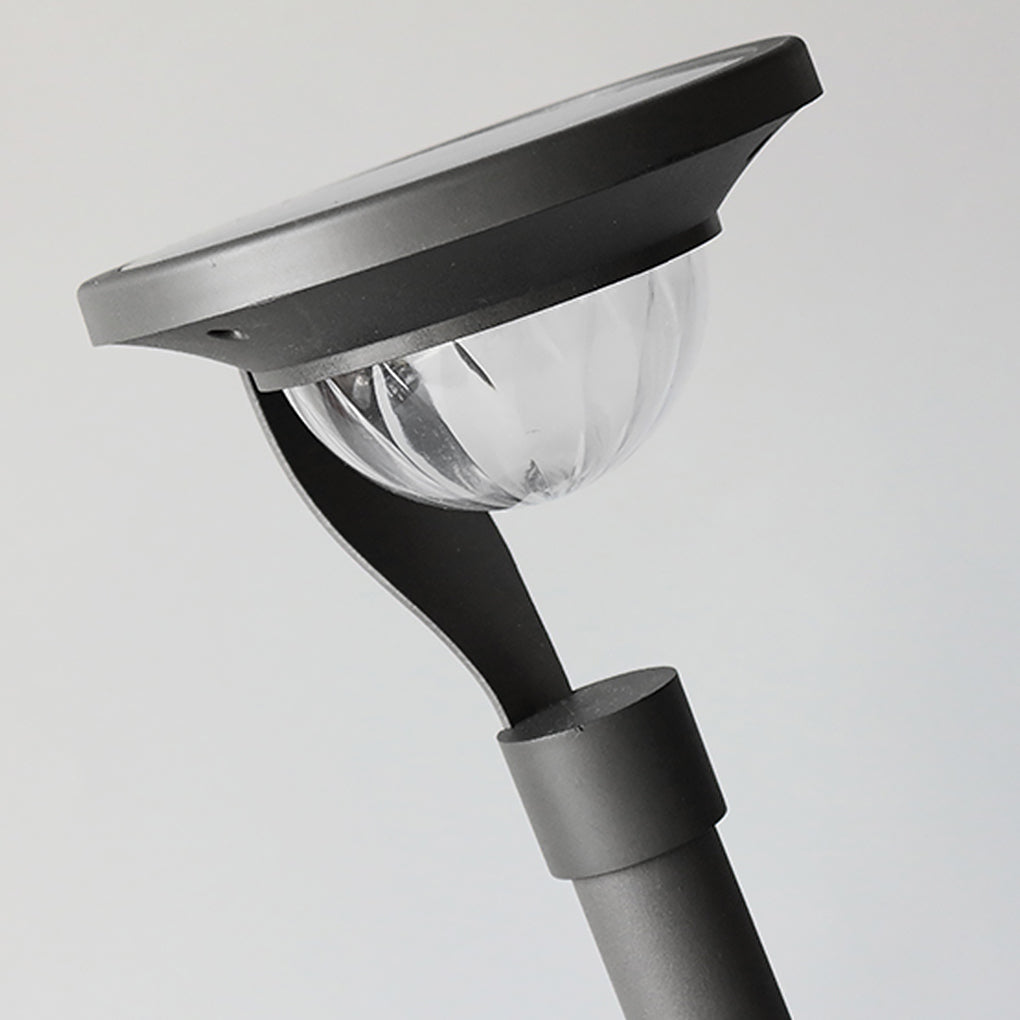 Aura Floating Solar Garden Stake Light in Matte Gray