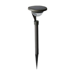 Aura Floating Solar Garden Stake Light in Matte Gray