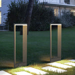 Modern Square Bollard Light for Outdoor Paths & Courtyards | IP65 Waterproof LED Landscape Lamp