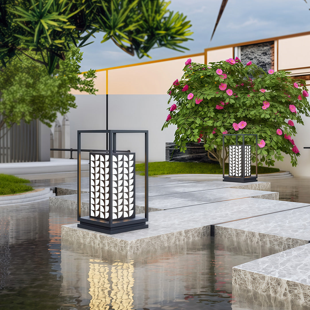 Modern LED Bollard Lights for Pathways & Gardens – IP65 Waterproof Stainless Steel Landscape Lighting