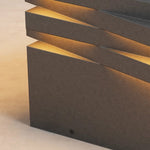 Modern Stainless Steel Outdoor Pillar Light with Solar & Hardwired Options