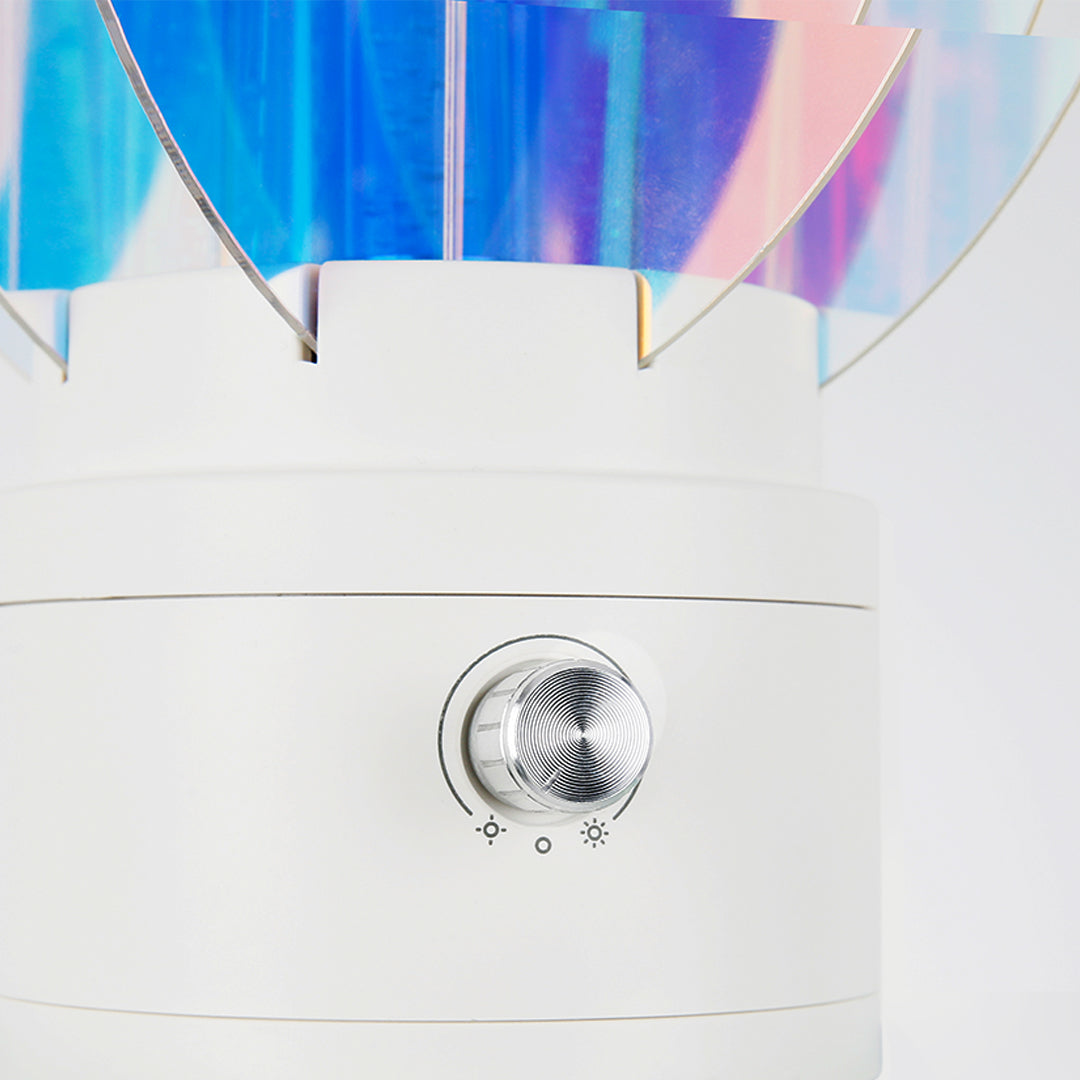 Aurora Prism LED Table Lamp – Modern Aluminum & Acrylic Accent Light