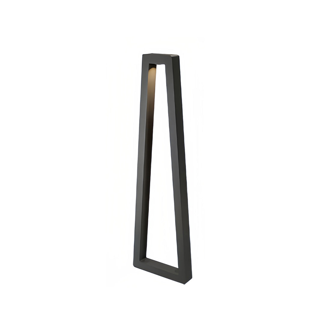 Modern Black LED Landscape Lighting Bollard for Outdoor Paths & Gardens
