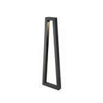 Modern Black LED Landscape Lighting Bollard for Outdoor Paths & Gardens