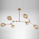 Nordic Branches Bubble Sputnik Chandelier 5 To 11 Lights Gold Finish
