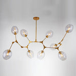 Nordic Branches Bubble Sputnik Chandelier 5 To 11 Lights Gold Finish