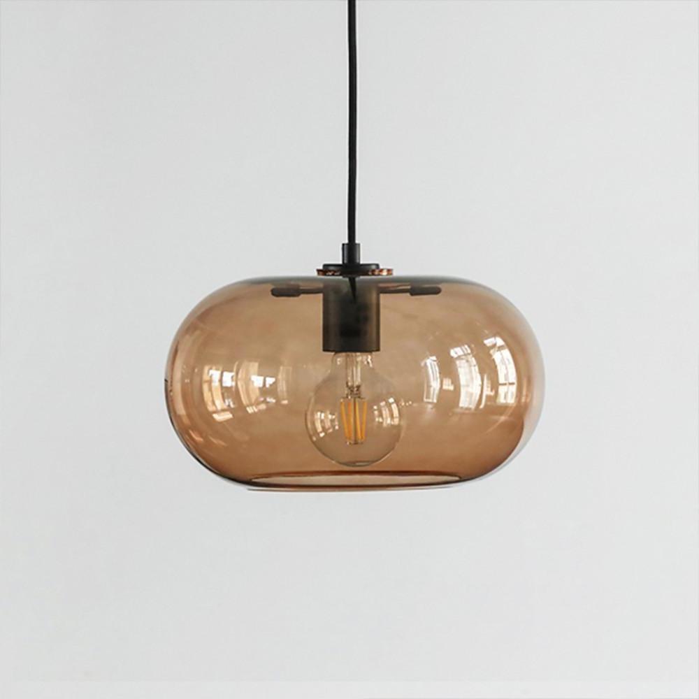 Aurelia Glass Pendant Light – Art Deco LED Ceiling Lamp for Modern Interiors