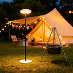 Lumina Solar Floor Lamp – Modern Aluminum Outdoor Patio Lighting