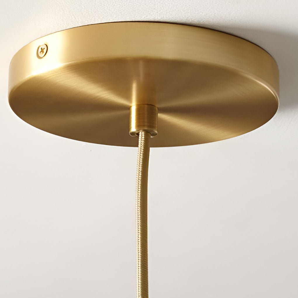 Lumina Glass Globe Pendant Light – Modern Single-Ball Ceiling Lamp for Dining & Living Spaces