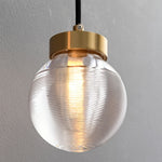 Luxury Copper Chandelier with Clear Glass Shades for Modern Interiors