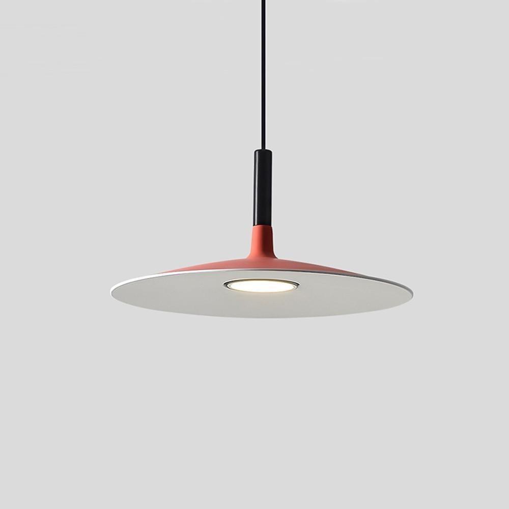 Modern Minimalist Round LED Pendant Light for Dining Room and Kitchen Island