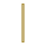 Linear LED Wall Sconce in Black Iron with Acrylic Diffuser