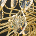 Aurelia Gold Crystal LED Chandelier – French Luxury Pendant Light