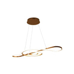 Rhapsody Linear LED Chandelier – Modern Minimalist Pendant Light for Dining & Living Spaces