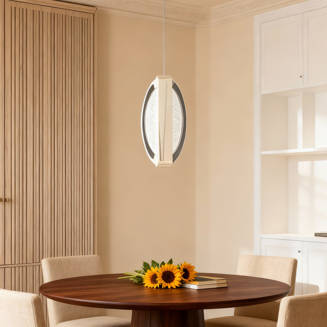 Möbius Gold Modern Chandelier – Luxury LED Ceiling Light