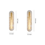 Luxury Brass Cloud Stone Wall Sconce with Warm LED Light for Modern Interiors