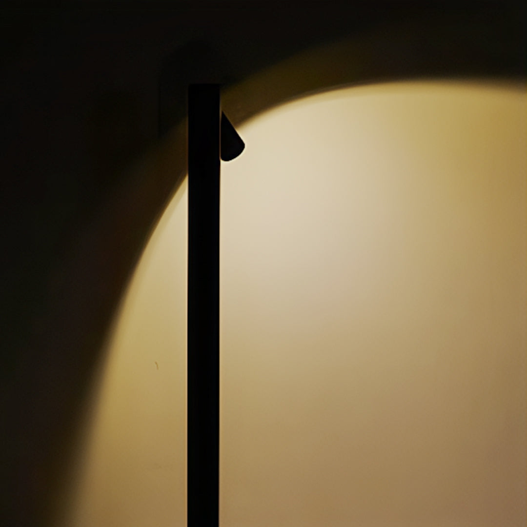 Bamboo Node LED Bollard Light — Modern Minimalist Landscape Lighting