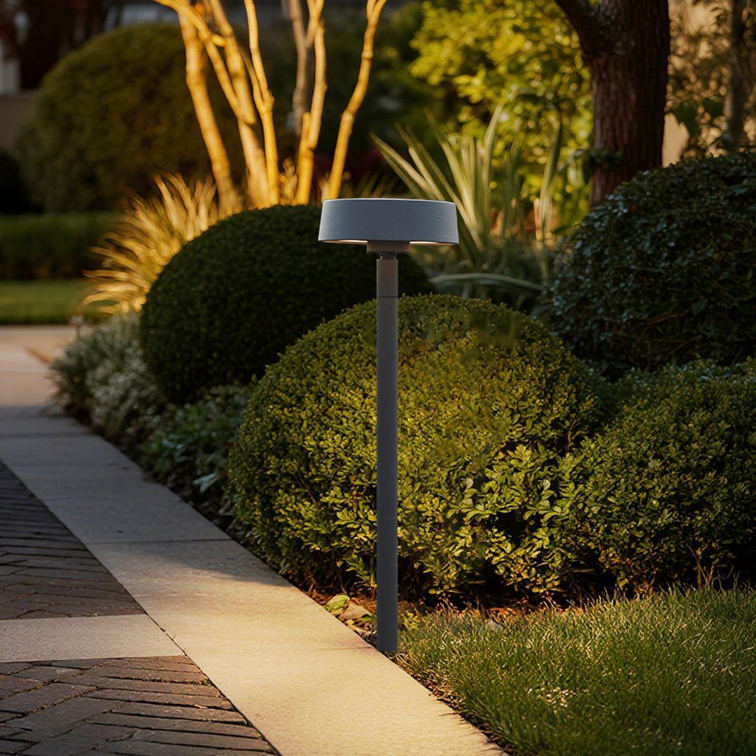 Modern Minimalist LED Pathway Bollard Light, IP65 Waterproof for Landscape