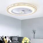 Aurelia Crown Bladeless Ceiling Fan with Integrated LED Light and Remote