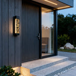 Crystal Linear LED Wall Sconce for Outdoor Modern Facades