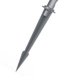Minimalist LED Outdoor Spotlight with Ground Spike, Warm White 3000K