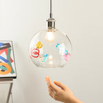 Memphis Style Colored Glass Pendant Light for Modern Interiors