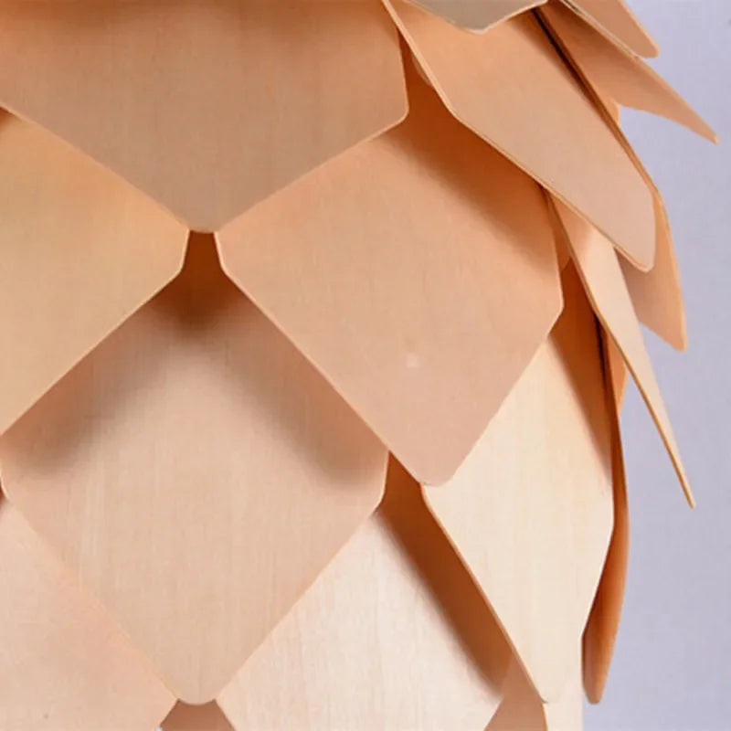 Modern Chic Wooden Pendant Lamp