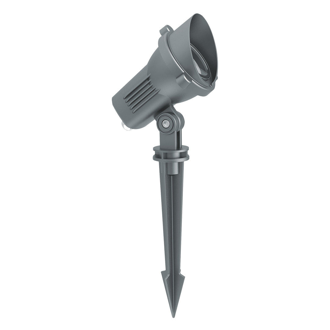 Minimalist LED Garden Spike Spotlight with Adjustable Warm Light