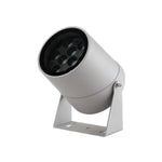 Round LED Landscape Spotlight in Modern Aluminum for Outdoor Spaces
