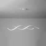 Wave Design Modern Pendant Lighting Minimalist Ceiling Light For Elegant Interiors