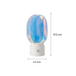 Aurora Prism LED Table Lamp – Modern Aluminum & Acrylic Accent Light