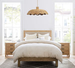Boho Chic Rattan Woven Pendant Lamp