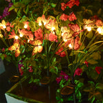 Lumière Butterfly Solar Garden Stake Lights, Set of Six, Warm White