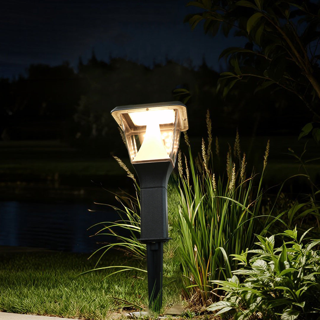 Modern Minimalist LED Garden Stake Lights for Landscape and Pathway