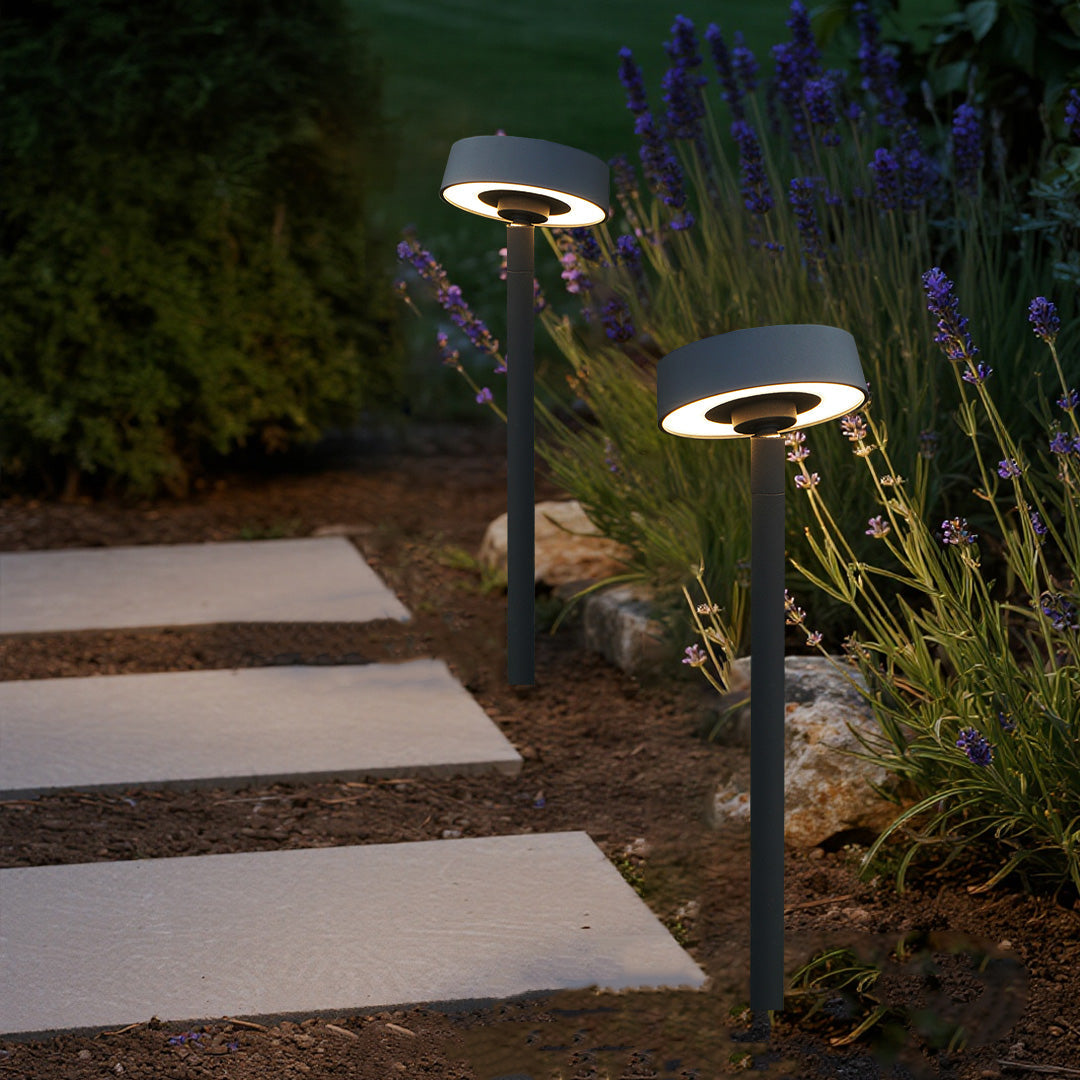 Modern Minimalist LED Pathway Bollard Light, IP65 Waterproof for Landscape